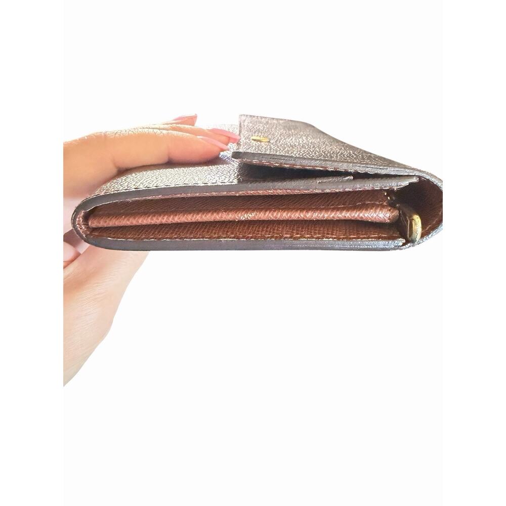 Authentic Louis Vuitton Monogram Sarah long Wallet + LV dust bag + box + COA - Picture 9 of 10